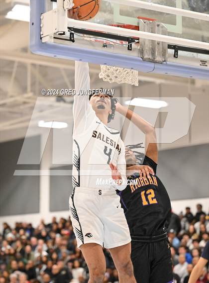 Thumbnail 2 in Archbishop Riordan @ Salesian College Preparatory (CIF NorCal Regional Open Final) photogallery.