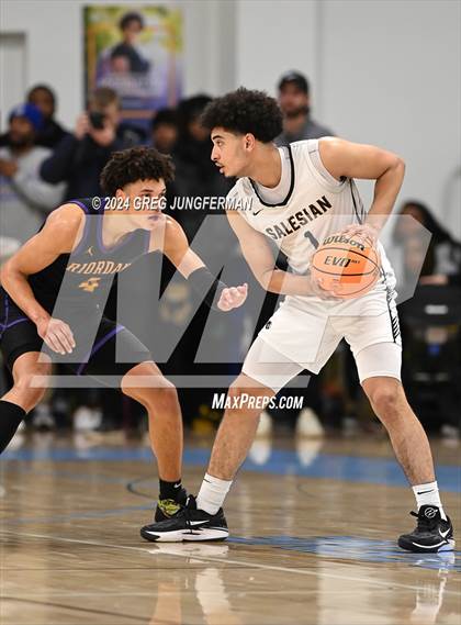 Thumbnail 2 in Archbishop Riordan @ Salesian College Preparatory (CIF NorCal Regional Open Final) photogallery.