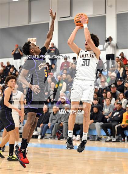 Thumbnail 2 in Archbishop Riordan @ Salesian College Preparatory (CIF NorCal Regional Open Final) photogallery.