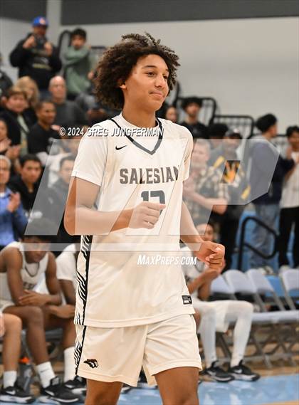 Thumbnail 3 in Archbishop Riordan @ Salesian College Preparatory (CIF NorCal Regional Open Final) photogallery.