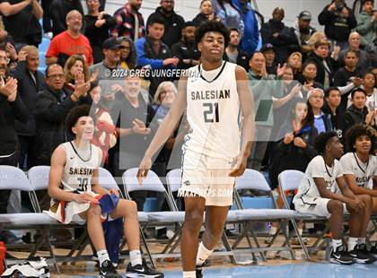 Thumbnail 3 in Archbishop Riordan @ Salesian College Preparatory (CIF NorCal Regional Open Final) photogallery.