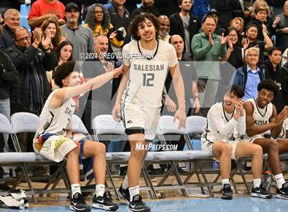 Thumbnail 3 in Archbishop Riordan @ Salesian College Preparatory (CIF NorCal Regional Open Final) photogallery.