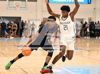 Thumbnail 2 in Archbishop Riordan @ Salesian College Preparatory (CIF NorCal Regional Open Final) photogallery.
