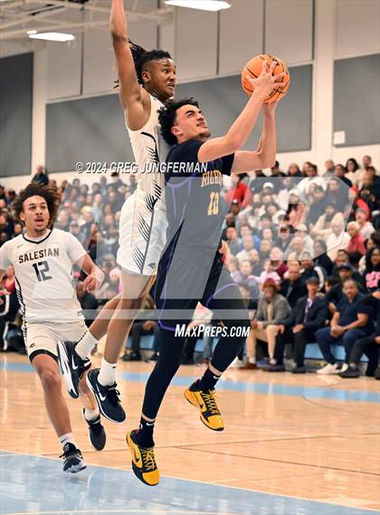 Thumbnail 1 in Archbishop Riordan @ Salesian College Preparatory (CIF NorCal Regional Open Final) photogallery.