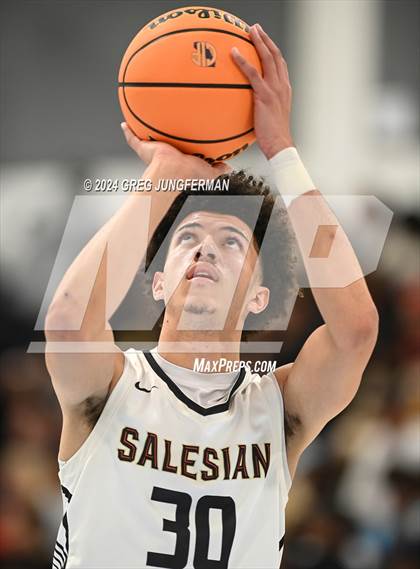 Thumbnail 3 in Archbishop Riordan @ Salesian College Preparatory (CIF NorCal Regional Open Final) photogallery.