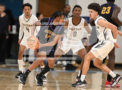 Thumbnail 3 in Archbishop Riordan @ Salesian College Preparatory (CIF NorCal Regional Open Final) photogallery.