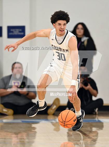 Thumbnail 3 in Archbishop Riordan @ Salesian College Preparatory (CIF NorCal Regional Open Final) photogallery.