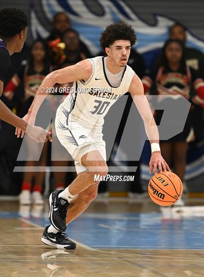 Thumbnail 2 in Archbishop Riordan @ Salesian College Preparatory (CIF NorCal Regional Open Final) photogallery.
