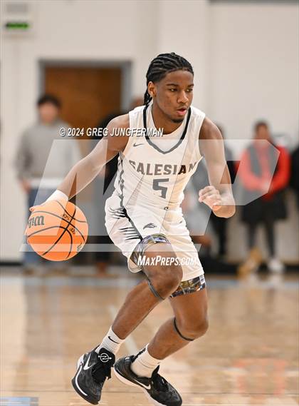 Thumbnail 2 in Archbishop Riordan @ Salesian College Preparatory (CIF NorCal Regional Open Final) photogallery.