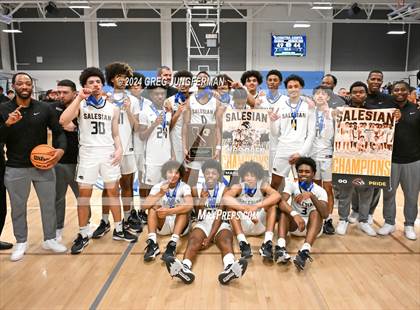 Thumbnail 3 in Archbishop Riordan @ Salesian College Preparatory (CIF NorCal Regional Open Final) photogallery.