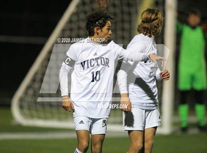 Thumbnail 2 in Victor @ Penfield (NYSPHSAA Section 5 Class AA Semifinal) photogallery.