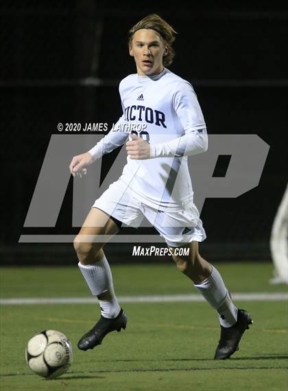 Thumbnail 3 in Victor @ Penfield (NYSPHSAA Section 5 Class AA Semifinal) photogallery.