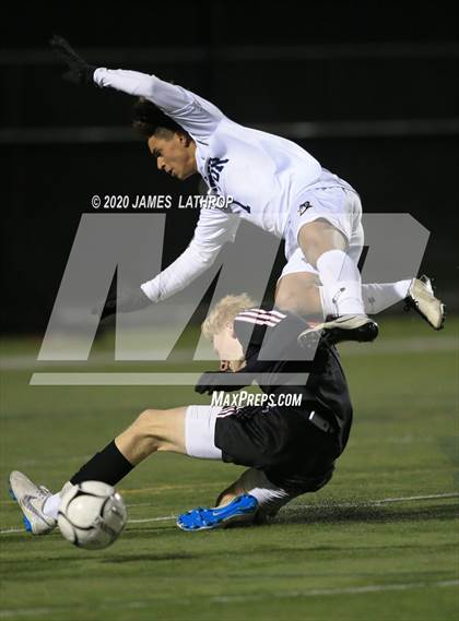 Thumbnail 2 in Victor @ Penfield (NYSPHSAA Section 5 Class AA Semifinal) photogallery.