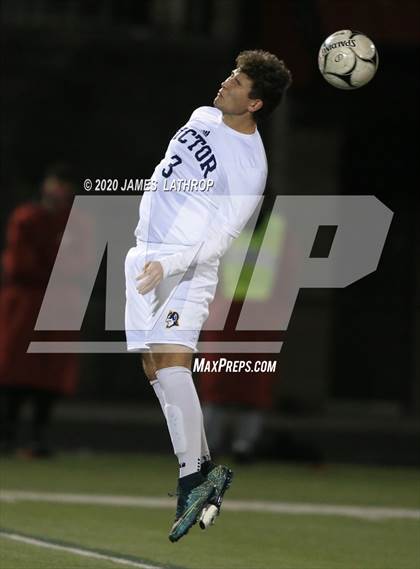 Thumbnail 2 in Victor @ Penfield (NYSPHSAA Section 5 Class AA Semifinal) photogallery.