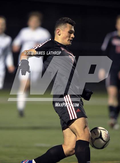 Thumbnail 2 in Victor @ Penfield (NYSPHSAA Section 5 Class AA Semifinal) photogallery.