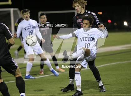 Thumbnail 1 in Victor @ Penfield (NYSPHSAA Section 5 Class AA Semifinal) photogallery.