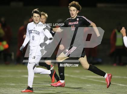 Thumbnail 1 in Victor @ Penfield (NYSPHSAA Section 5 Class AA Semifinal) photogallery.