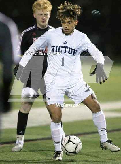 Thumbnail 1 in Victor @ Penfield (NYSPHSAA Section 5 Class AA Semifinal) photogallery.