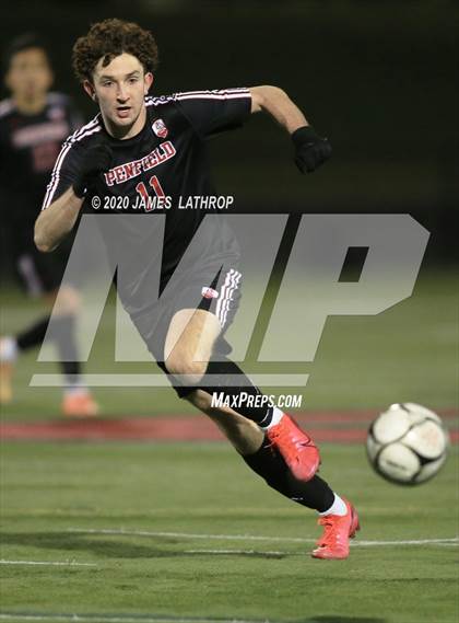 Thumbnail 2 in Victor @ Penfield (NYSPHSAA Section 5 Class AA Semifinal) photogallery.