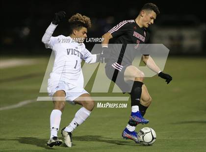 Thumbnail 2 in Victor @ Penfield (NYSPHSAA Section 5 Class AA Semifinal) photogallery.