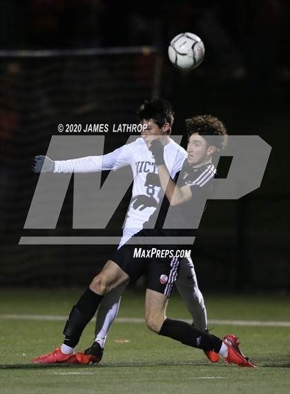 Thumbnail 1 in Victor @ Penfield (NYSPHSAA Section 5 Class AA Semifinal) photogallery.