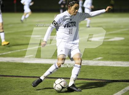 Thumbnail 2 in Victor @ Penfield (NYSPHSAA Section 5 Class AA Semifinal) photogallery.