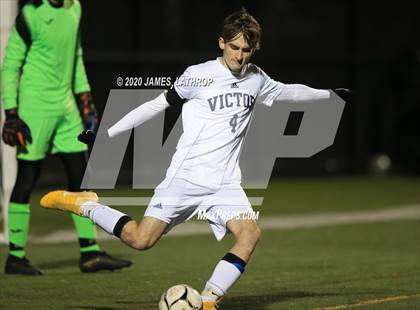 Thumbnail 1 in Victor @ Penfield (NYSPHSAA Section 5 Class AA Semifinal) photogallery.