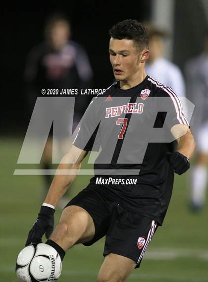 Thumbnail 3 in Victor @ Penfield (NYSPHSAA Section 5 Class AA Semifinal) photogallery.
