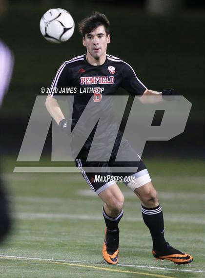 Thumbnail 3 in Victor @ Penfield (NYSPHSAA Section 5 Class AA Semifinal) photogallery.