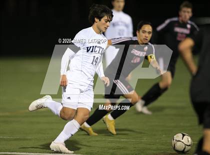 Thumbnail 3 in Victor @ Penfield (NYSPHSAA Section 5 Class AA Semifinal) photogallery.