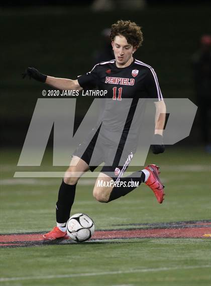 Thumbnail 3 in Victor @ Penfield (NYSPHSAA Section 5 Class AA Semifinal) photogallery.