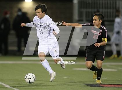 Thumbnail 2 in Victor @ Penfield (NYSPHSAA Section 5 Class AA Semifinal) photogallery.