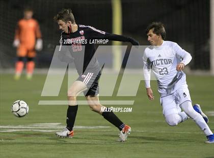 Thumbnail 1 in Victor @ Penfield (NYSPHSAA Section 5 Class AA Semifinal) photogallery.