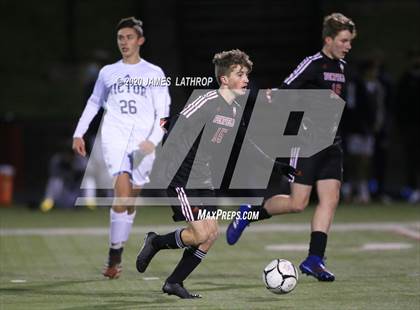Thumbnail 1 in Victor @ Penfield (NYSPHSAA Section 5 Class AA Semifinal) photogallery.