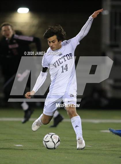 Thumbnail 1 in Victor @ Penfield (NYSPHSAA Section 5 Class AA Semifinal) photogallery.