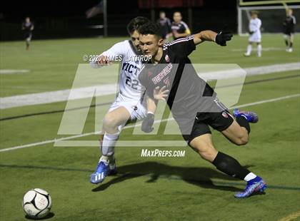 Thumbnail 3 in Victor @ Penfield (NYSPHSAA Section 5 Class AA Semifinal) photogallery.