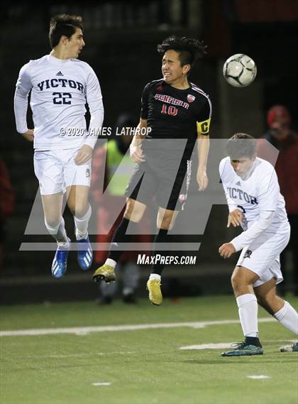 Thumbnail 1 in Victor @ Penfield (NYSPHSAA Section 5 Class AA Semifinal) photogallery.