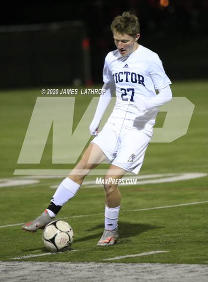 Thumbnail 2 in Victor @ Penfield (NYSPHSAA Section 5 Class AA Semifinal) photogallery.