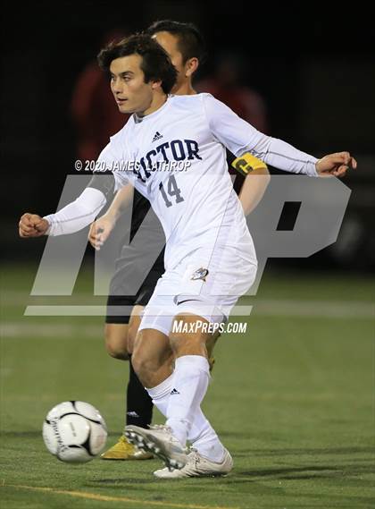 Thumbnail 1 in Victor @ Penfield (NYSPHSAA Section 5 Class AA Semifinal) photogallery.