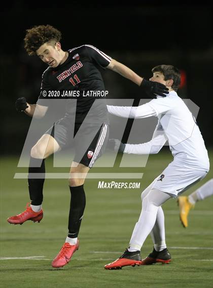 Thumbnail 2 in Victor @ Penfield (NYSPHSAA Section 5 Class AA Semifinal) photogallery.