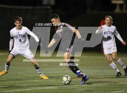 Thumbnail 1 in Victor @ Penfield (NYSPHSAA Section 5 Class AA Semifinal) photogallery.