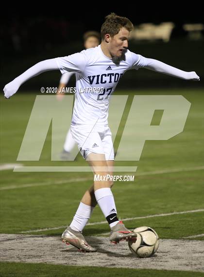 Thumbnail 3 in Victor @ Penfield (NYSPHSAA Section 5 Class AA Semifinal) photogallery.