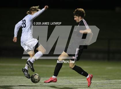 Thumbnail 3 in Victor @ Penfield (NYSPHSAA Section 5 Class AA Semifinal) photogallery.