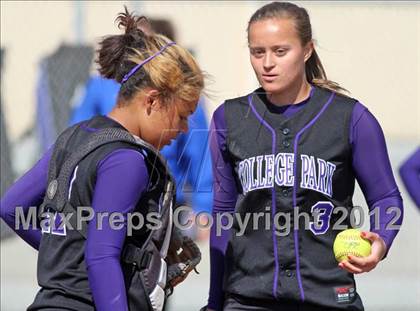 Thumbnail 2 in College Park @ Newark Memorial (CIF NCS D2 Playoffs) photogallery.