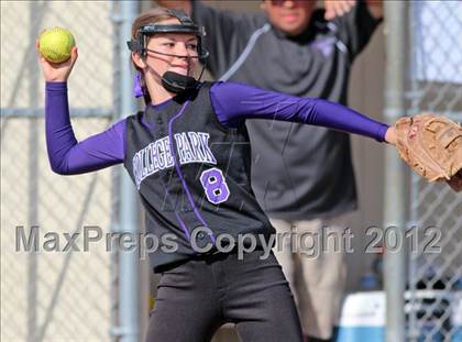 Thumbnail 1 in College Park @ Newark Memorial (CIF NCS D2 Playoffs) photogallery.