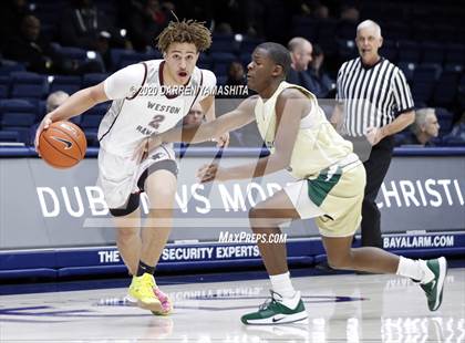 Thumbnail 3 in Weston Ranch vs. Moreau Catholic (MaxPreps MLK Classic) photogallery.