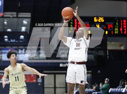 Thumbnail 2 in Weston Ranch vs. Moreau Catholic (MaxPreps MLK Classic) photogallery.