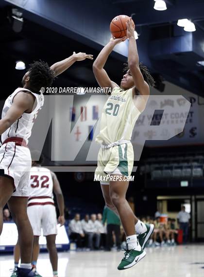 Thumbnail 2 in Weston Ranch vs. Moreau Catholic (MaxPreps MLK Classic) photogallery.
