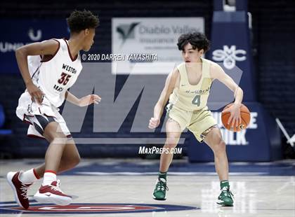 Thumbnail 2 in Weston Ranch vs. Moreau Catholic (MaxPreps MLK Classic) photogallery.