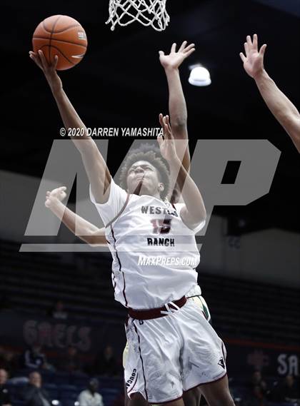 Thumbnail 3 in Weston Ranch vs. Moreau Catholic (MaxPreps MLK Classic) photogallery.